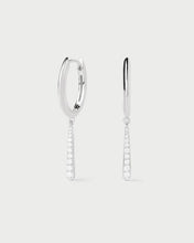 Load image into Gallery viewer, Olga Mini Hoops, Silver
