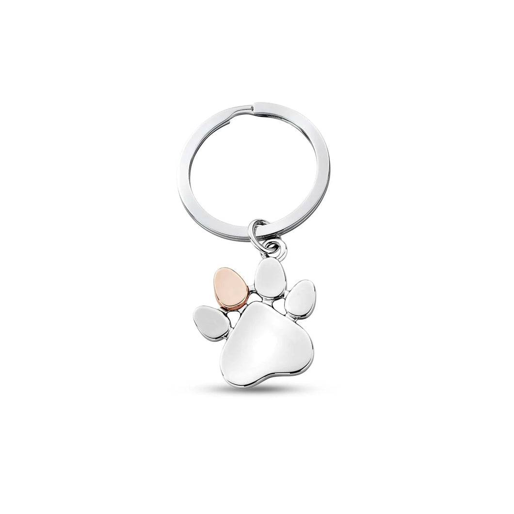 Paw Prints Keyring