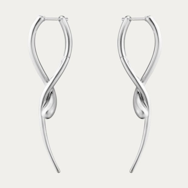 Mercy Twist Earring, Sterling Silver