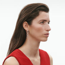 Load image into Gallery viewer, Offspring Three Loop Earrings, Sterling Silver

