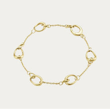 Load image into Gallery viewer, Offspring Interlocking Bracelet, 18ct Yellow Gold
