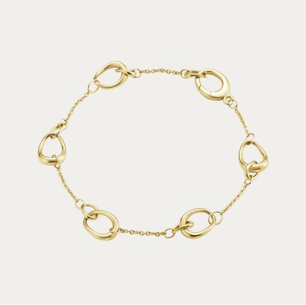 Offspring Interlocking Bracelet, 18ct Yellow Gold
