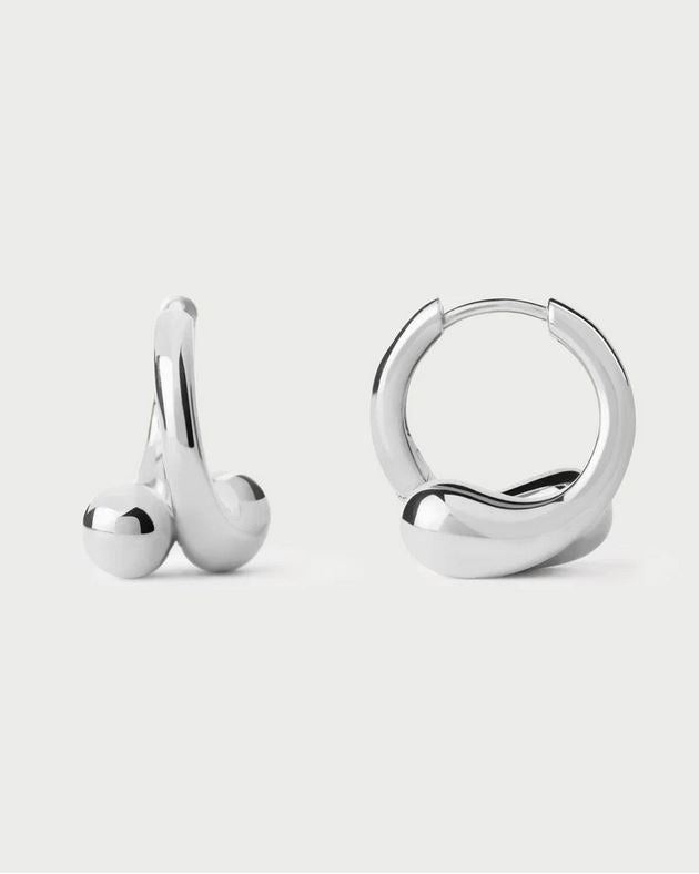 Loop Hoops, Silver