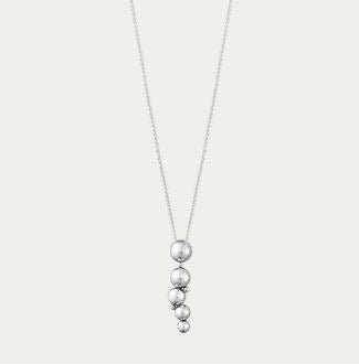 Moonlight Grape Pendant, Silver