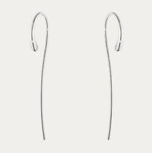 Load image into Gallery viewer, Mercy Long Earrings, Silver
