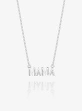 Load image into Gallery viewer, Mama Necklace, Sterling Silver
