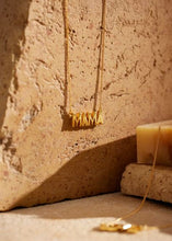 Load image into Gallery viewer, Mama Necklace, Goldplate
