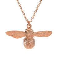 Load image into Gallery viewer, Baby Bee Necklace, Goldplate
