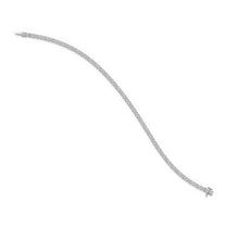 Load image into Gallery viewer, 18ct White Gold, 5.00ct Laboratory Grown Diamond Tennis Bracelet
