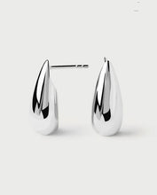 Load image into Gallery viewer, Large Sugar Earrings, Silver
