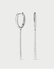 Load image into Gallery viewer, Olga Hoops, Silver
