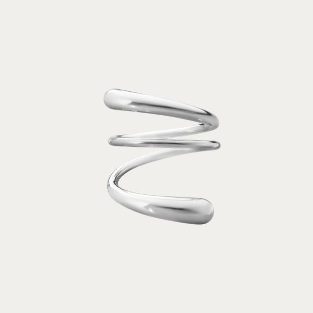Mercy Twist Ring Medium, Sterling Silver