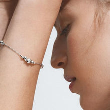 Load image into Gallery viewer, Moonlight Grapes In-Line Chain Bracelet, Sterling Silver
