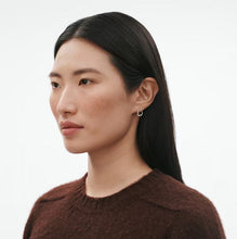 Load image into Gallery viewer, Offspring Studs, Diamond Pavé &amp; Sterling Silver
