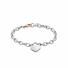 Load image into Gallery viewer, Cariad® Padlock Bracelet, Sterling Silver &amp; Welsh Gold
