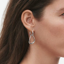 Load image into Gallery viewer, Offspring Interlocked Earrings, Sterling Silver
