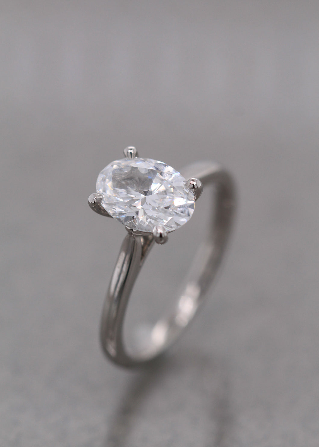 Platinum, 1.61ct D VS1 Laboratory Grown Diamond Ring
