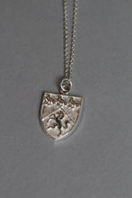 Load image into Gallery viewer, University of Kent Crest Pendant, Sterling Silver
