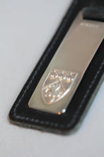 Load image into Gallery viewer, University of Kent key Ring, Sterling Silver &amp; Leather
