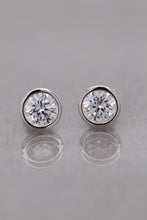 Load image into Gallery viewer, Platinum, 2.00tcw D VS1 Laboratory Grown Diamond Earrings
