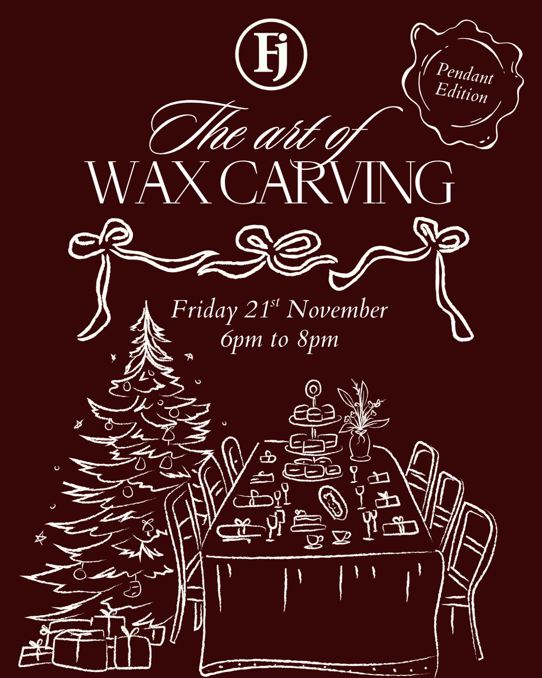 Wax Carving Workshop - Pendant Edition