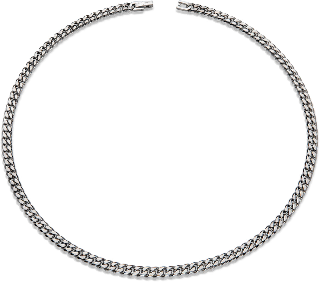 Stainless Steel Necklace Matte & Polished