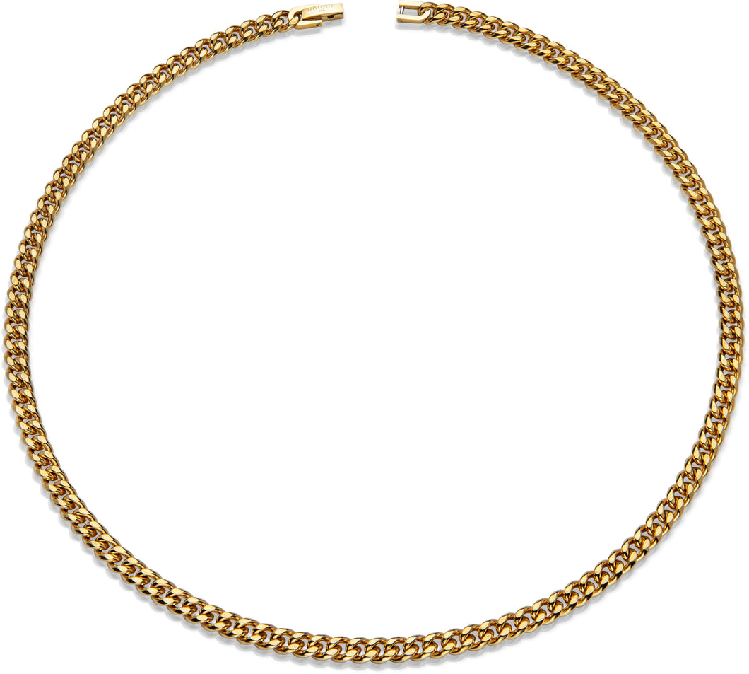 Yellow Plated Steel Necklace