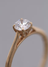 Load image into Gallery viewer, 9ct Yellow Gold, 0.52ct D VS2 Laboratory Grown Diamond Ring

