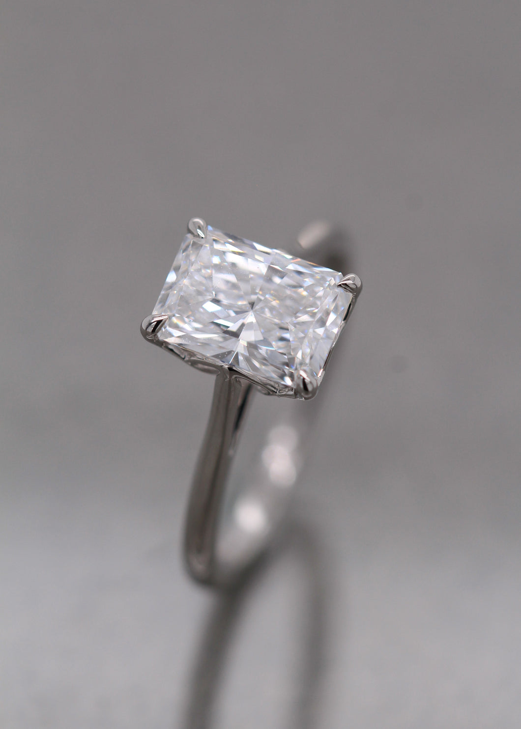 Platinum, 2.01ct D VS1 Laboratory Grown Diamond Ring