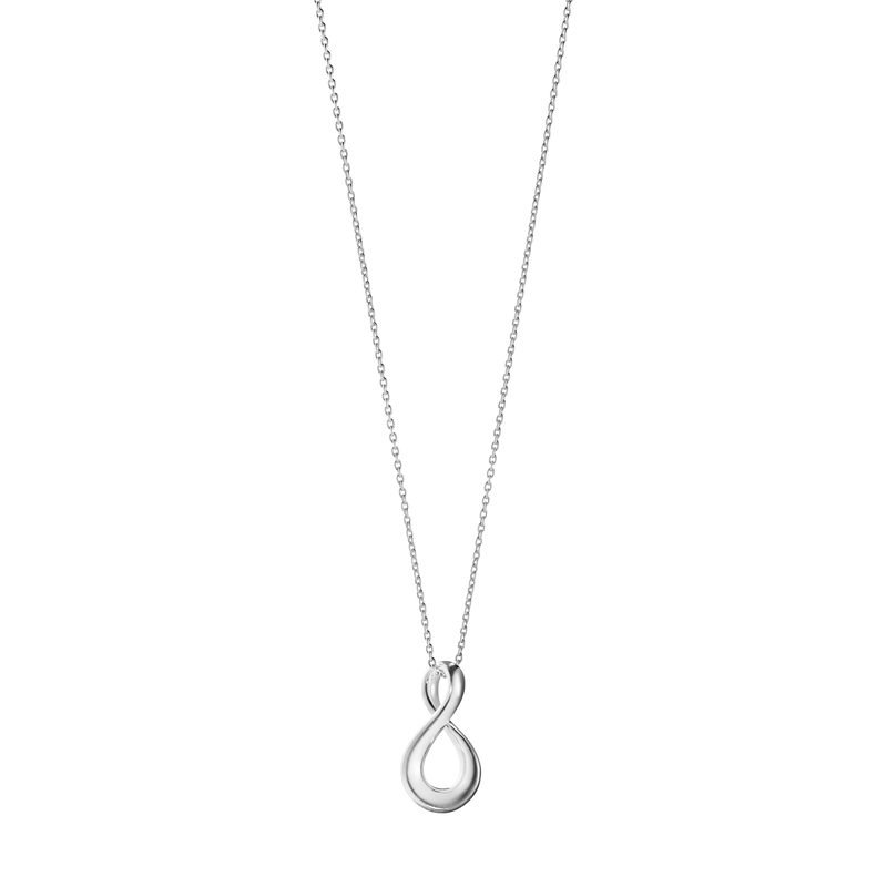 Infinity Pendant, Silver